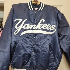 Vintage Majestic New York Yankees Starter Style Puffer Jacket New Size Medium